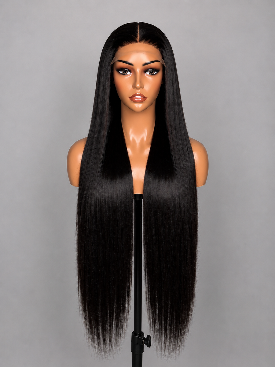 DAWN — Bone Straight Closure Wig