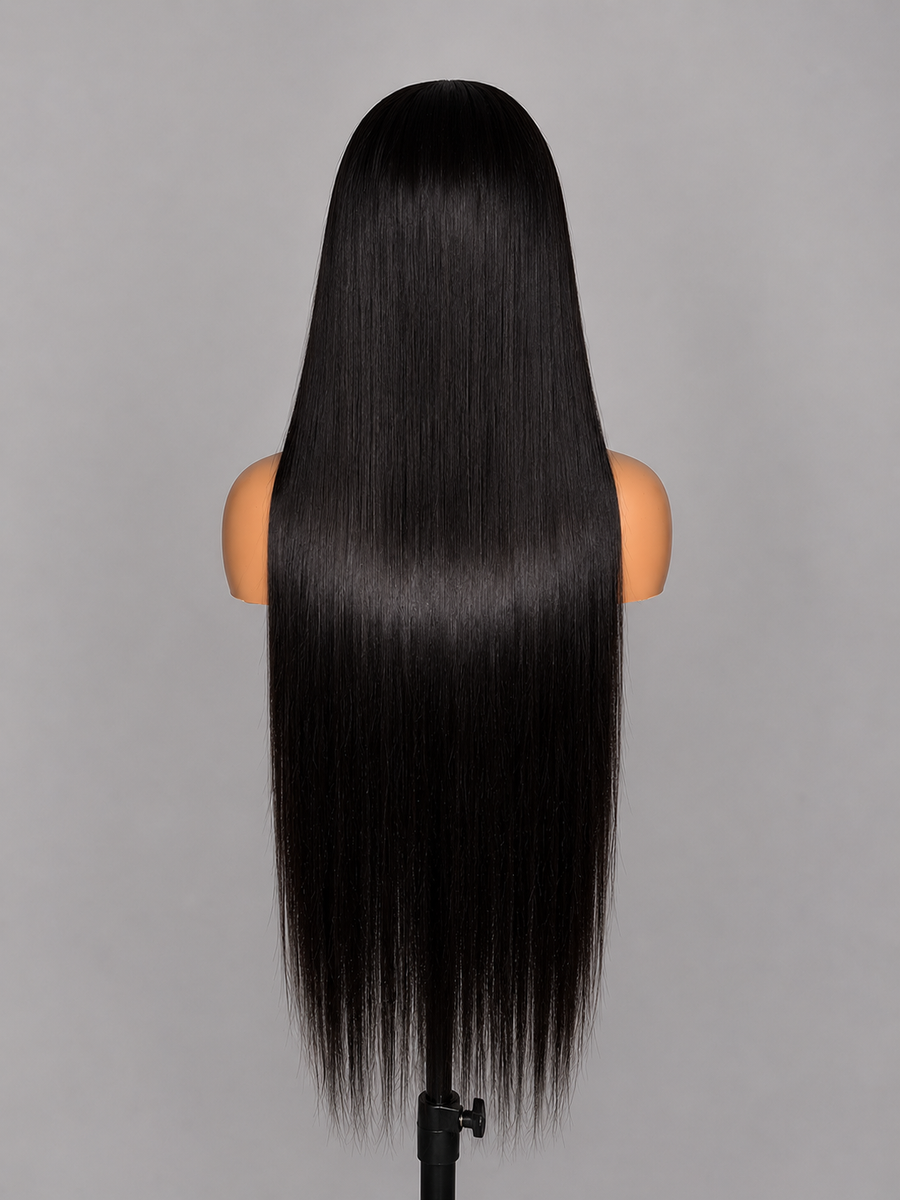DAWN — Bone Straight Closure Wig
