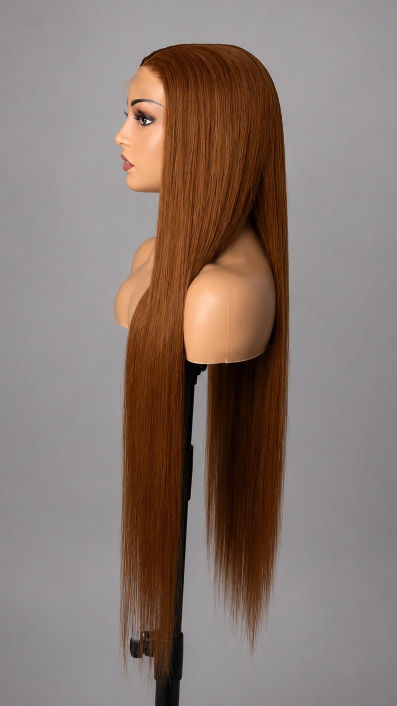 RINA — Bone Straight Closure Wig