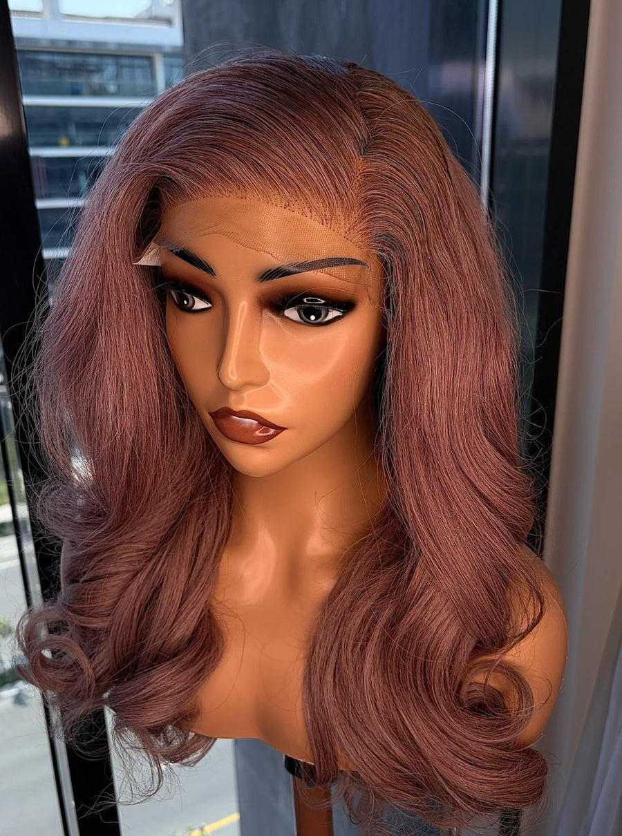 PURPLE BLUSH — Bounce Curls HD Closure Wig