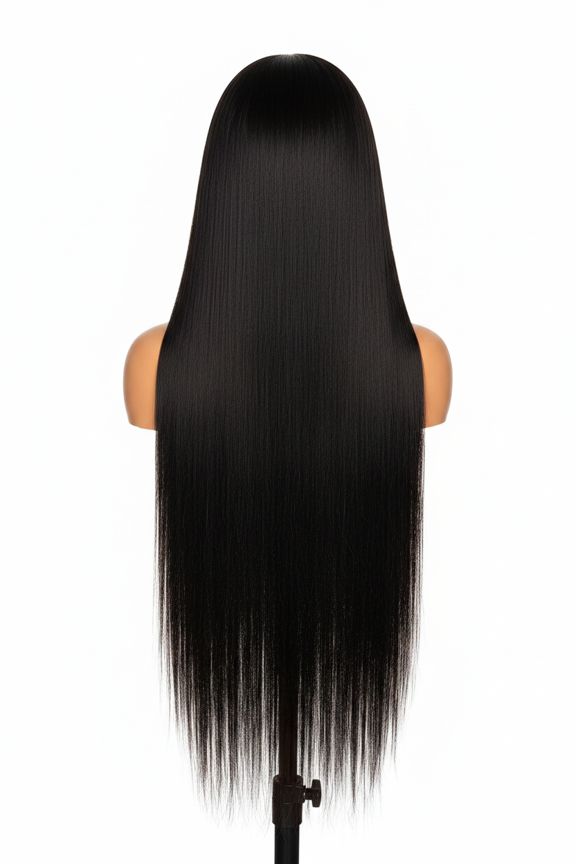 DAWN Bone Straight Wig – Back View