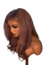 PURPLE BLUSH Bounce Curls Wig – Close Up