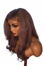 PURPLE BLUSH Bounce Curls Wig – Three Quarter